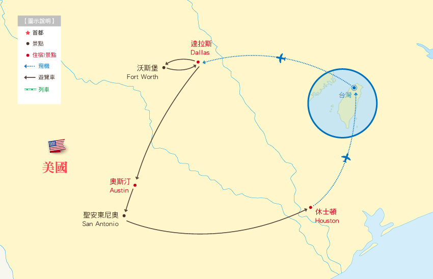 行程地圖